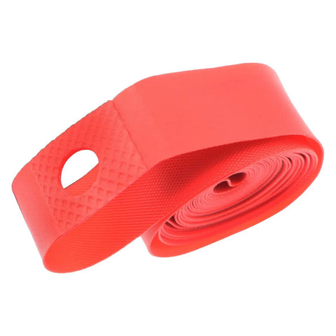 Two Pack Antipuncture Tire Liner And Rim Tape Protector for 26 Inch 18mm MTB and Road Folding Bikes in red PVC construction