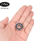 Hand holding Hybrid Ceramic Deep Groove Ball Bearing 12x24x6mm With Si3N4 Silicon Nitride Balls, Double Sealed 6901-2RS