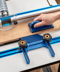 Adjustable Featherboard 11/16 Inch with ABS plastic build securing wood against fence on table saw for safer cuts