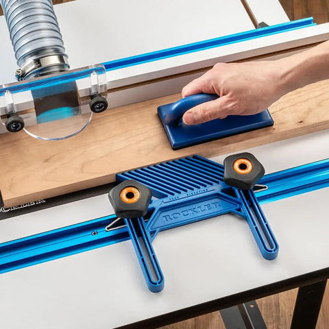 Adjustable Featherboard 11/16 Inch with ABS plastic build securing wood against fence on table saw for safer cuts