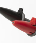 Pro Grade Right Angle Test Lead Set With Comfort Grip Probes, WearGuard Indicator, And 4 Mm Shrouded Banana Connectors close-up view