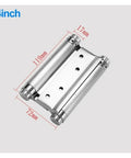Rotating Concealed Cabinet Hinges 10 Piece Set With Screws Solid Drawer Butt Hinge 4 inch stainless steel with measurements