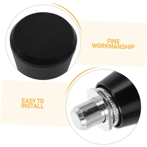 Top Shelf 4 Pack Spring Plunger Pins Metal Universal Fit For Industrial Machine Tools With Smooth Ball End Action And Secure Locking For Tricky Mechanical Assembly Jobs That Hit The Spot Perfectly black metal ball end and locking mechanism close-up.