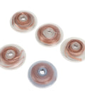 Five rolls of Pro Grade Desoldering Wick Copper Solder Removal Tool 5 Pack High Efficiency Solder Braid on plastic spools.