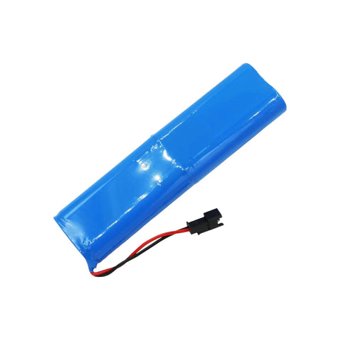 Replacement Battery For MIPRO MA-100 And MA-303 Wireless Systems, 14.8V 2600mAh 38.48Wh, blue Li-Ion cells with connector