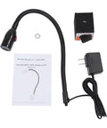 Heavy Duty Led Magnetic Work Light With Flexible Gooseneck Lamp Providing 550 To 650 Lumens Bright Illumination For Lathe Milling Machine And Drill Press Industrial Workshop Tasks with user manual and charger