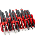 20 Slot Heavy Duty Plastic Tool Organizer Rack Set For Pliers And Cutters 2 Pack With Non Slip Base Expandable Design