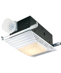 Ceiling Exhaust Vent With Light For Bathrooms And Home, 100-Watt Bright Lighting, 90 Sq Ft Coverage, 4-Inch Round Fan And Light Combo