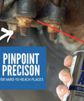 Heavy Duty Deep Penetrating Rust Eater Oil 11 Oz Aerosol loosens rusted bolts with precision spray on rusted metal