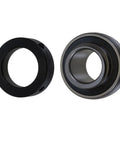 Rock Solid G1108KRRB Adapter Bearing With Corrotect Anti Corrosion Coating And Eccentric Locking Ring Sized At 38X80X56 mm close-up view