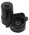 Slick Rear Driver Side Parking Brake Actuator For Honda Civic 2017 Through 2021 in black plastic with motor and mounting points.