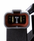 Heavy Duty Cooling Fan Assembly Oem Standard Drop In Swap For 2007 To 2009 Honda Crv connector close-up view showing pins and sealing.