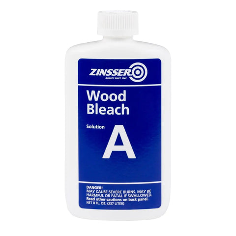 Game Changing Two Step Wood Bleach Kit For Interior Wood 8 oz solution A bottle to brighten stripped surfaces.
