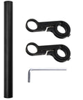 Long 11.8 Inch Aluminum Handlebar Extender For 31.8mm And 25.4mm Bike Bars with extra mount bracket and hex key