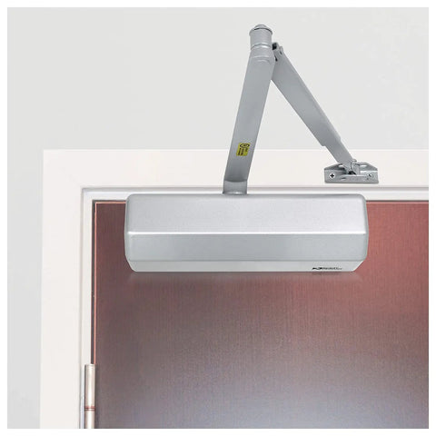 9000 Series Grade 1 Beefy Door Closer Multi Mount With Adjustable Power Spring Size 1 To 6 ADA Compliant UL Listed Sweep Latching