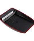 Upgrade Your Rig With This Heavy Duty Faux Hood Scoop Vent For Tesla Cybertruck, 10x7 inch, ABS material, top view.