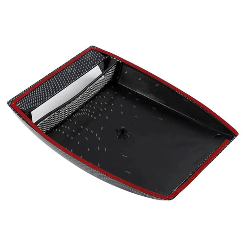 Upgrade Your Rig With This Heavy Duty Faux Hood Scoop Vent For Tesla Cybertruck, 10x7 inch, ABS material, top view.