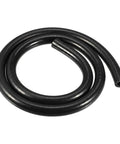 Silicone Vacuum Tubing Hose 8mm Inner Diameter 3.28ft Length For Automotive Vacuum Lines Turbochargers And Air Intake Water Compatible Black Hose High Temp Durability Flexible coiled view.