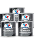 Image of 5 jars of Full Synthetic Gray Multi Purpose EP Grease, High Load Lithium Complex Lubricant With Moly For Bearings.