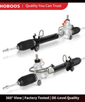 Front view of Hydraulic Power Steering Rack And Pinion Assembly For Toyota Highlander 2001 2007 And Lexus RX330 2004 2006