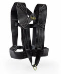 Heavy Duty Strongman Pulling Harness For Ultimate Drag Training Lightweight And Easy On Off Black with reinforced stitching