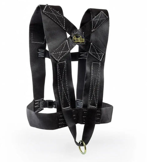 Heavy Duty Strongman Pulling Harness For Ultimate Drag Training Lightweight And Easy On Off Black with reinforced stitching