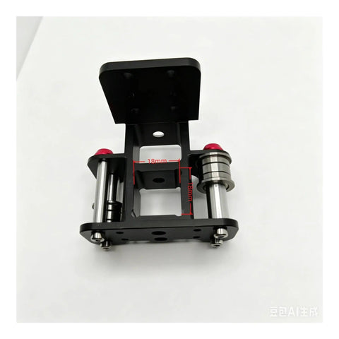V Core 4.1 XY Joint Kit CNC For CoreXY 3D Printer Motion System Upgrade Aluminum Alloy Machined Lightweight Durable Replacement For XY Joints And Custom Machine Builds Dope Performance, black CNC aluminum joint with 18mm dimensions
