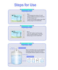 Wireless Ultrasonic Water Level Sensor With Digital Display And Temperature Readout For Liquid Depth Monitoring Battery Powered Tank Gauge Easy Setup And Real Time Alerts instructions and digital display interface shown