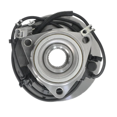 Front Wheel Hub And Bearing Assembly For Dodge Ram 1500 1997 1998 1999 4x4 With ABS Driver Side 5 Lug Pattern Easy Install Durable Replacement