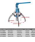 Hell Of A Hydraulic Bearing Puller Kit Heavy Duty 10 Ton 22000 Lbs Max Force 2 Jaw Separator Tool Awesome For Brake Drums Removal Durable Rust Proof Carbon Steel For Tough Jobs And Professional Mechanics Who Get Stuff Done Fast, 10T/22000LB