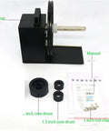 High-Speed Automatic Label Rewinder For Paper Self-Drying Film Recycling Machine with 1 inch and 1.5 inch core accessories.