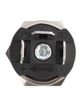 Close-up of 1/4 Inch NPT Pneumatic Adjustable Diaphragm Pressure Switch Integrated Normally Open And Closed, stainless steel body.