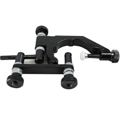Dial test indicator holder for Bridgeport mill, 1-7/8 in clamping diameter, black aluminum alloy