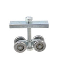 Beefed Up Heavy Duty Four Wheel Trolley Assembly with Steel Plate M12 Bolt for 1.97 Inch Wide Strut Channel Pack of Four Designed for 881 lb Load