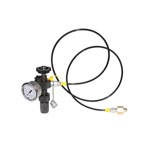 Digital Hydraulic Accumulator Nitrogen Charging Tools And Pressure Test Kit For On Site Use All In One Portable Tester With Inflation Valves Connecting Tubes And Gauges Works With Many Accumulator Models
