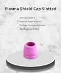 Plasma Cutter Consumables Kit For Primeweld CUT50 CUT50DP CT520 CT520DP And AG-60 Torch includes 10 shield cups, pink ceramic