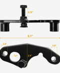 Exhaust Manifold Bolt Repair Kit Plugs Fried Bolt Holes And Squelches That Exhaust Rattle Built For 48 53 62 60 Liter V8 GM Trucks showing dimensions and components.