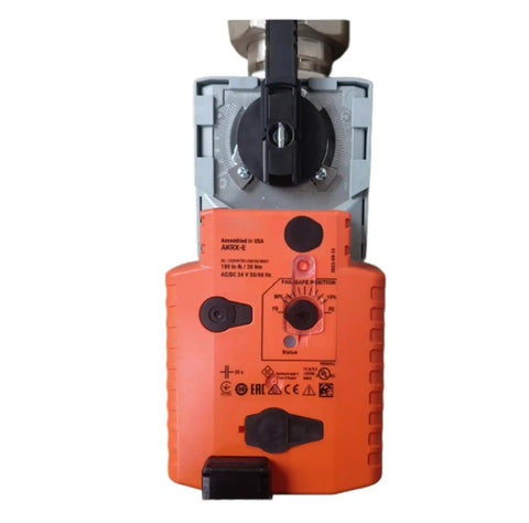 Solid Knockout High Speed Damper Actuator Ev200 Akrx E Heavy Duty Electric Motorized Valve Sealed Fresh Plug And Play Zone Damper Module Slick Control For Hvac Systems