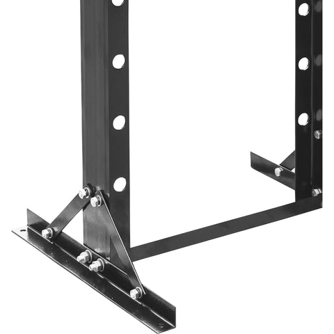 Heavy Duty Twenty Ton Hydraulic Shop Press With Adjustable Platform And Extended Lever For Easy Pumping steel frame base with bolts