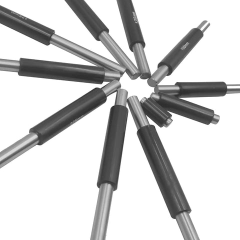 Industrial Calibration Rod For Calipers And Micrometers, Metal Outside Micrometer Standard Block, arranged in a spiral