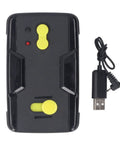 2.4GHz remote and USB charger for Flying RC Bird With Bionic Wings LED Lights 2.4GHz Remote USB Charging And Durable EPP Body For Indoor And Outdoor Mega Fun Stable Flight Crash Resistant Realistic Feels Blue