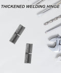 Heavy Duty Detachable Weldable Lift Off Flag Hinges 3 Inch Steel Gate Hinges For Welding Dump Trailers Ramp Doors 10 Pack, steel hinge set