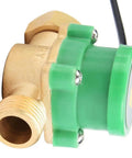 Side view of G1/2 To G1/2 Thread Flow Switch Sensor With Electronic Pressure Auto Control 220V For Hot And Cold Water Up To 70C