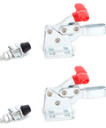 2 Piece Toggle Clamp Set Quick Release Vertical Welding Holding Clamps For Woodworking Jigs And Fixtures Drill Press Crosscut Sled Heavy Duty Metal
