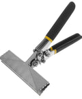 Two Pack Manual Sheet Seamer with Double Handle for Metal Flattening and Hemming, Duckbill Pliers Style Hand Tool shown on white background