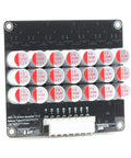 Legit Heavy Duty Active Cell Balancer For 6S And 7S Lithium Packs smooth energy transfer board with multiple capacitors.