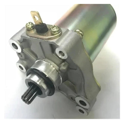 Starter Motor For ROTAX MAX FR125 125cc Go Kart Racing Engines featuring compact design with visible gear and mounting points