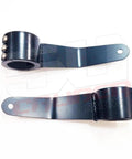 Set Of Two Clamp On 40 Inch Radius LED Light Bar Mounting Brackets Fits RZR XP1000 S 900 Trail 900 Trail 900 XC Black