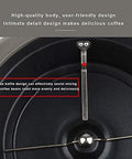 Close-up of the unique baffle design in the Kick Up Your Morning Routine Portable Electric Coffee Roaster for home use.