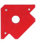 Heavy Duty 4 Pack Welding Positioner With 25 Lb Magnetic Hold For Multi Angle Soldering Assembly And Pipe Installation At 45 90 135 Degrees in red color